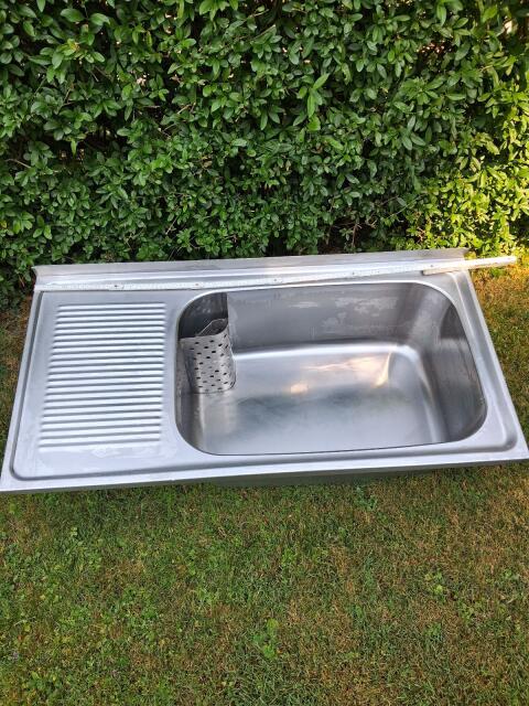 Waschbecken Edelstahl