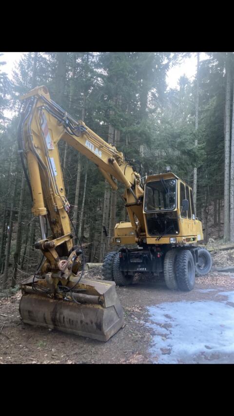 Bagger Mobilbagger Atlas 1302