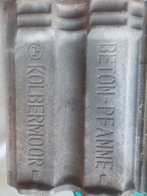 Dachplatten, Dachziegel Frankfurter Pfanne