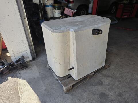 Betongewicht, Ballastgewicht 1.800 kg, neu
