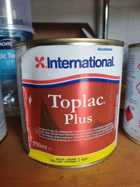 International Toplac Plus Yachtlack, Hochglanz, 3 Farben