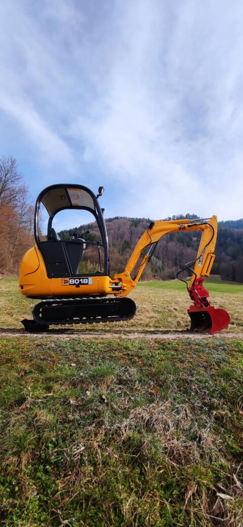 Minibagger JCB 8018