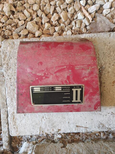 Originales Steyr 30 Seitenblech mit Typenschild