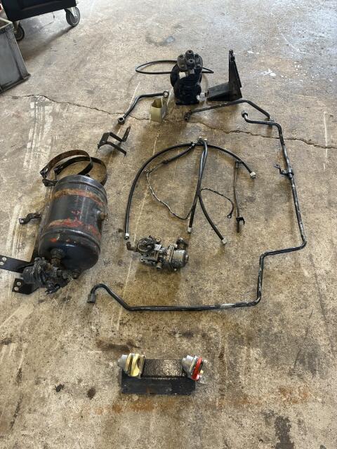 Druckluftanlage Steyr 8075