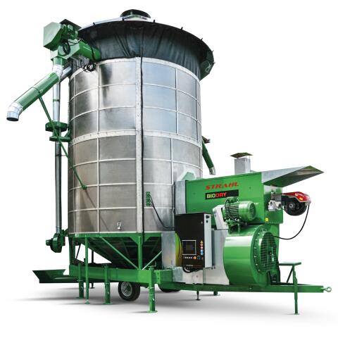 Mobiler Getreidetrockner, BIODRY Serie, Strahl