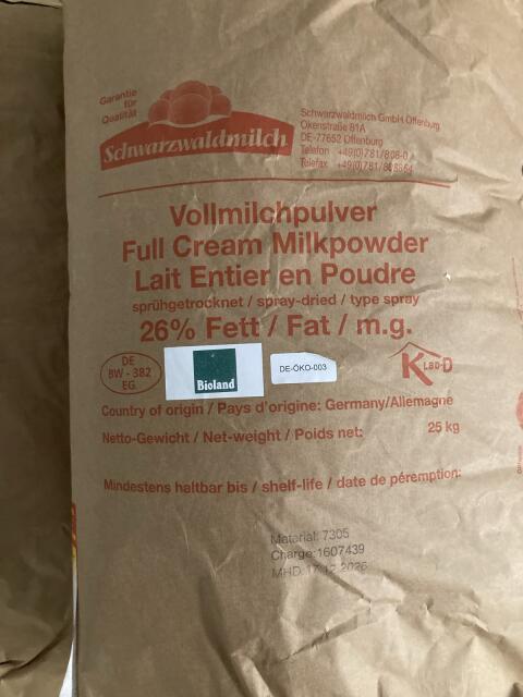 Bio-Milchaustauscher