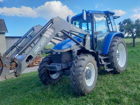 New Holland TS 100, 6.000 Bstd., Bj. 2001, vollhydr. Frontlader TS 100