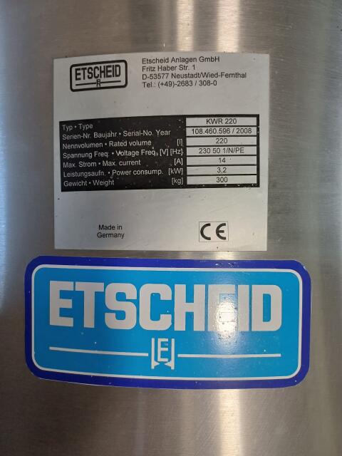 Etscheid Kochendwasserreinigung