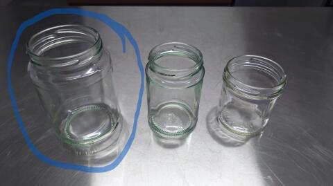 1.864 Stk. Rundglas 380 ml mit Deckel