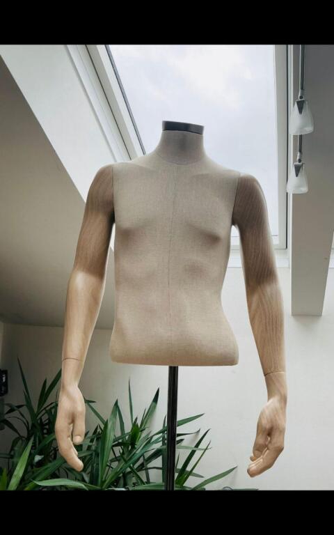 Schaufensterpuppe, hochwertiger Torso Genesis HL-ET-ESBM-3A
