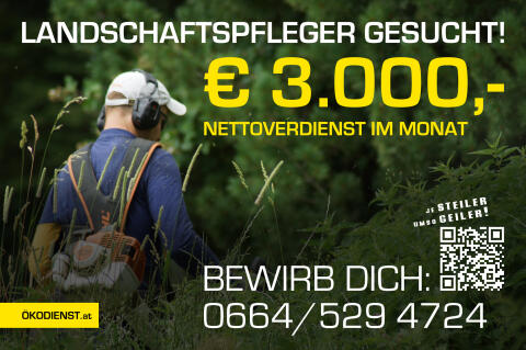 Landschaftspfleger gesucht!
