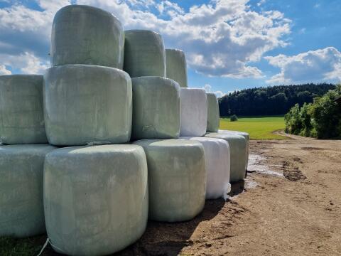 Siloballen zu verkaufen