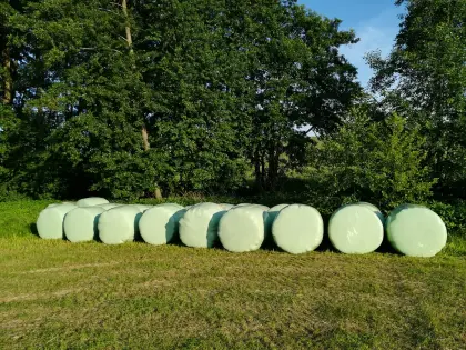 BIO Siloballen und BIO Heuballen