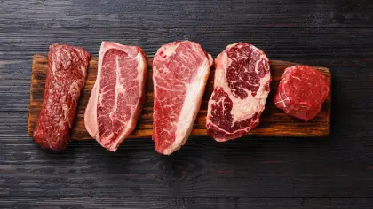 Rind- und Schweinefleisch