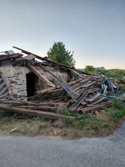 Verschenke Altholz, Holz