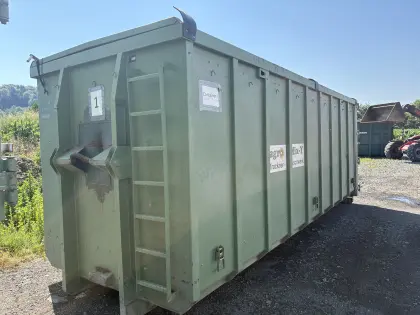 Hackenlift-Trocknungscontainer mit Rührwerk