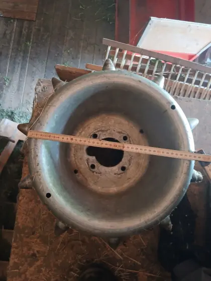 Stöckl Stachelräder 3-reihig, waren auf Aebi CC36