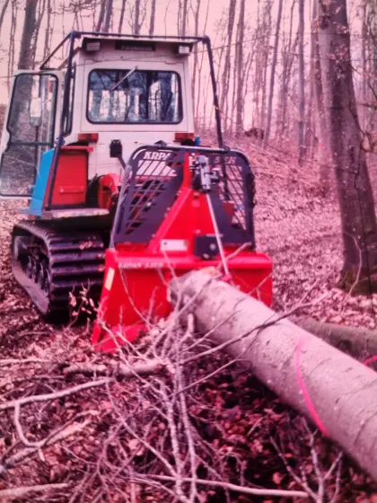 Forstrückeraupe Mitsubishi MKM 75