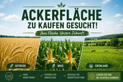 Ackerfläche zu kaufen gesucht