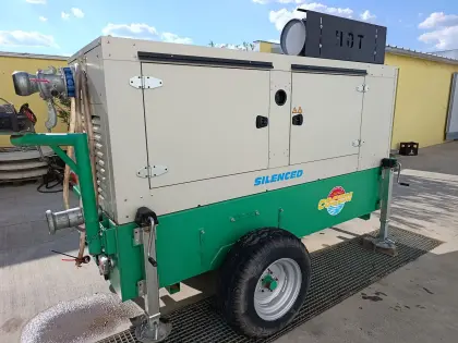 Dieselaggregat mit Schallschutz