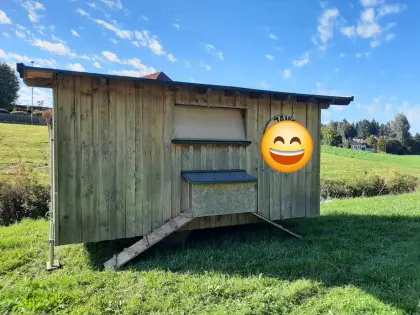 Mobiler Hühnerstall