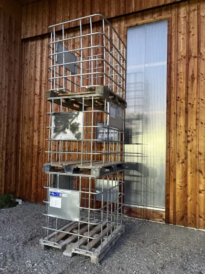 3x IBC-Gitterboxen