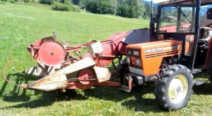 Anbau Mähdrescher JF MS70