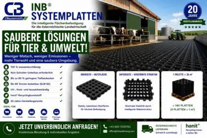 Flächenbefestigung für Landwirtschaft, Betrieb und Gemeinde