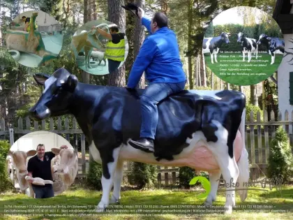 Holstein-Kuh lebensgroß HAEIGEMO® Limited 3D Collection