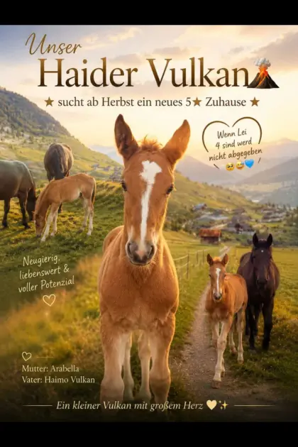 Noriker Hengstfohlen