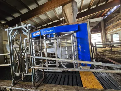 Melkroboter von DeLaval