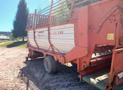 Kemper Ladewagen Querförderband Euro S 810