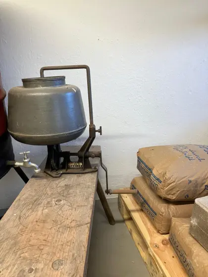 Milchzentrifuge händisch