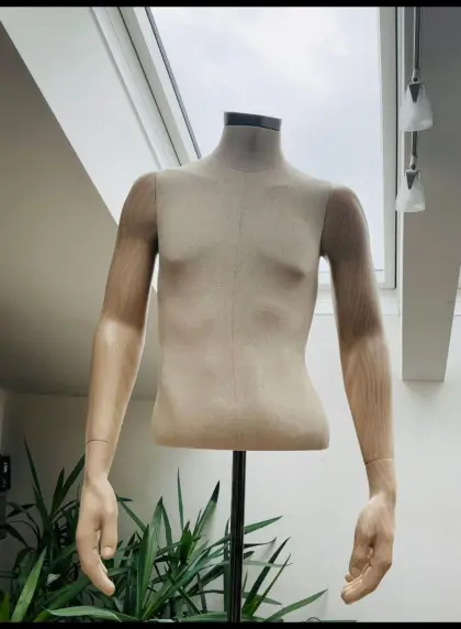 Schaufensterpuppe, hochwertiger Torso Genesis HL-ET-ESBM-3A