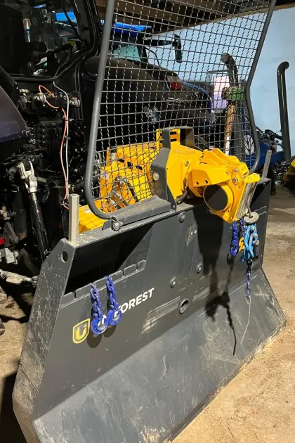 Verkaufe Uniforest 65 G Seilwinde