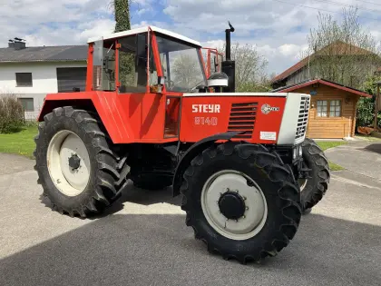 Steyr 8140a Traktor Allrad Steyr 8140A