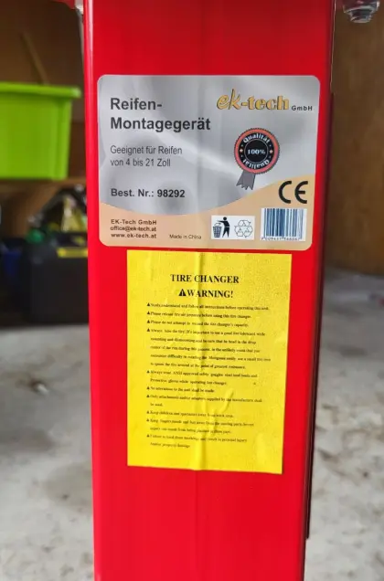 Reifenmontiergerät