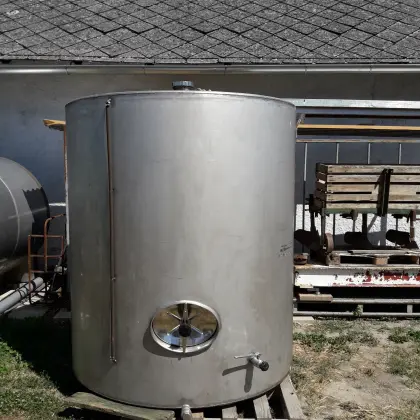 Weintank Edelstahl, Nirotank, 5.000 l
