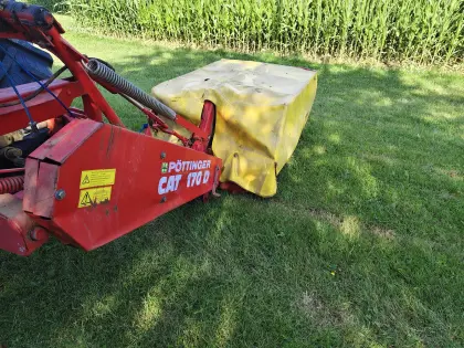 Verkaufe Mähwerk Pöttinger und Weingartensprüher CAT 170