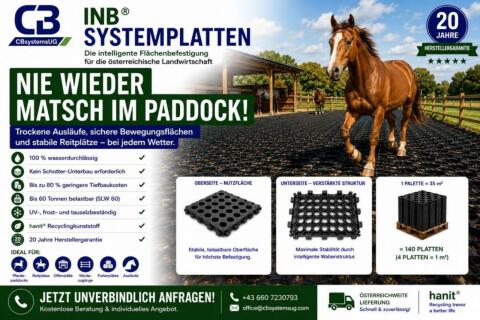 Flächenbefestigung für Landwirtschaft, Betrieb und Gemeinde