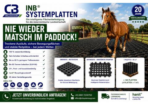 Flächenbefestigung für Landwirtschaft, Betrieb und Gemeinde