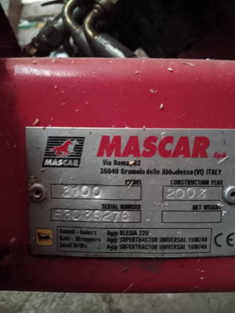 Wickelmaschine Mascar 3100