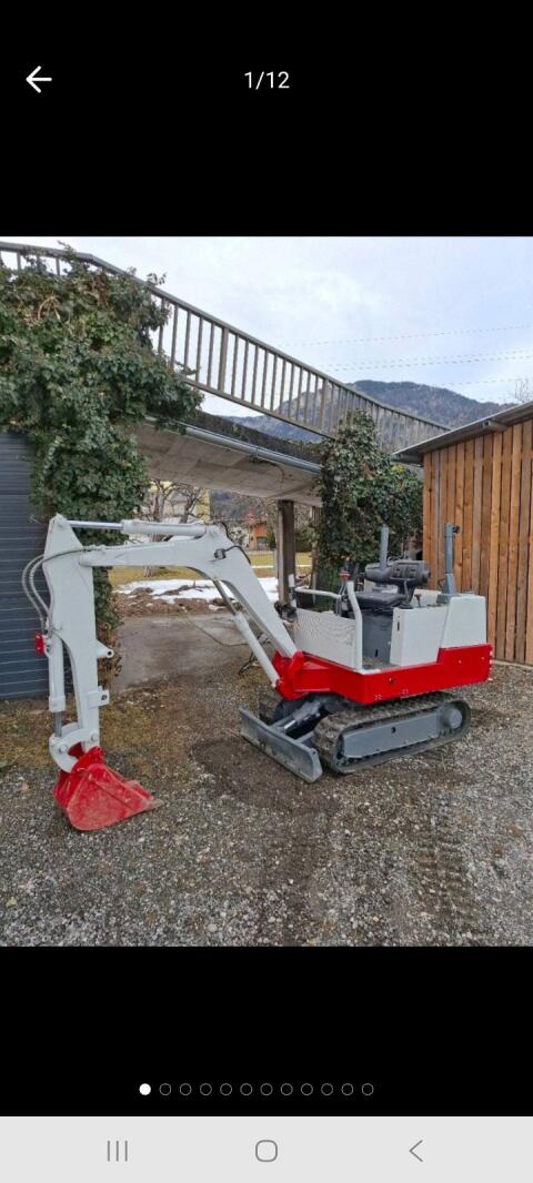 Takeuchi Minibagger TB 015