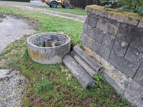 Betonring und Betonrohre