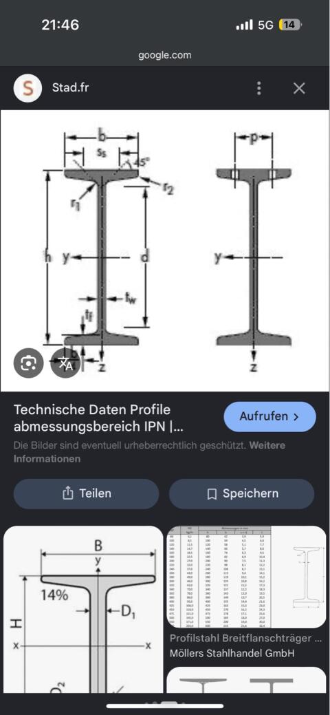 Suche IPN 300 Stahlträger