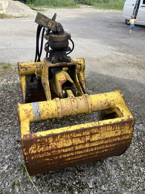 Greifer 400 l mit Rotator