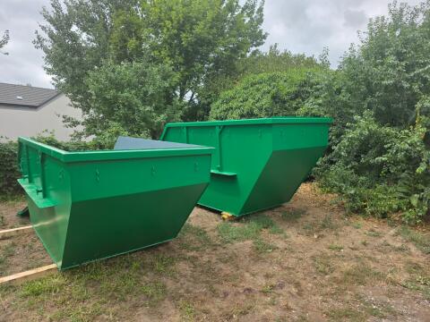 Absetzmulde, Container