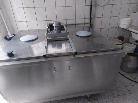 Milchkühlwanne