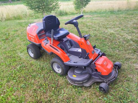 Husqvarna R 214T AWD Rider Allrad, Combi 103