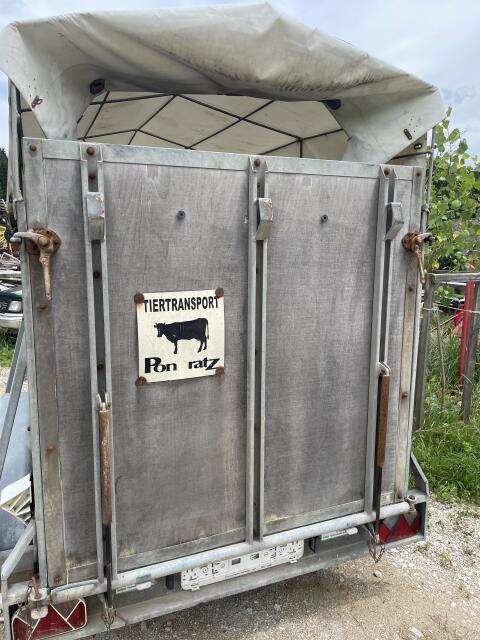 Pongratz Viehanhänger VA145T